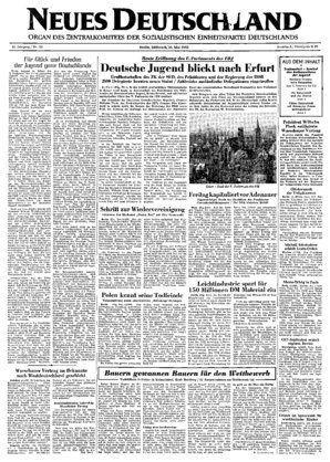 Titelseite vom 25.05.1955