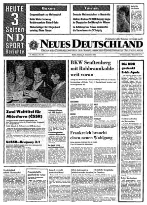 Titelseite vom 06.12.1965
