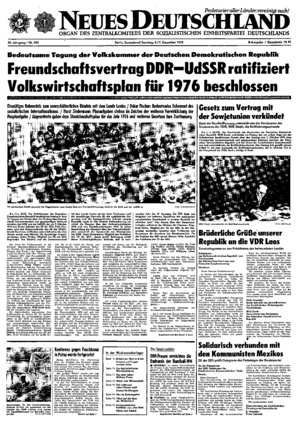 Titelseite vom 06.12.1975